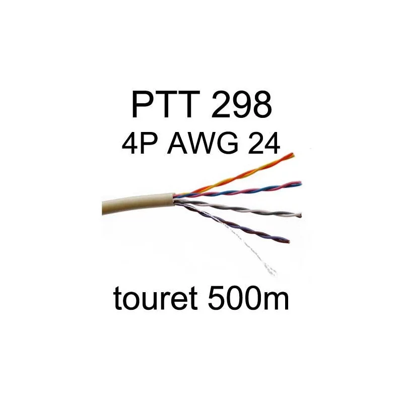 Câble téléphonique PTT 298