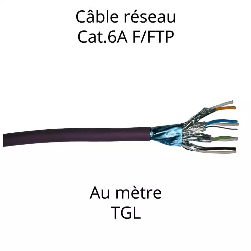 Câble Ethernet Catégorie 6a F/FTP