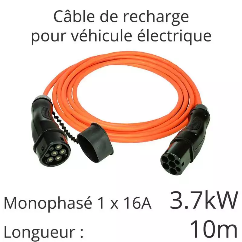 Câble de recharge pour V.E.
