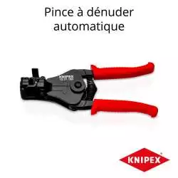 Pince à dénuder Knipex 11 92 140 0.1 à 0.8 mm 1 pc(s) - Conrad Electronic  France